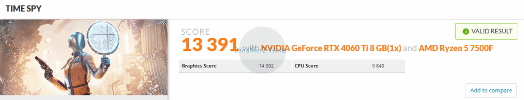 Time Spy - 4060TI